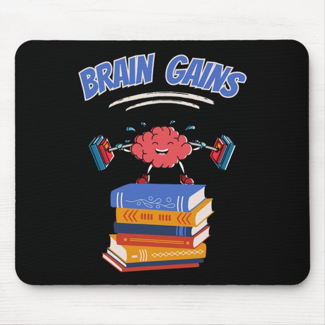 Brain Gains Reading Teacher Bok Älskare tillbaka t Musmatta (Framsidan)
