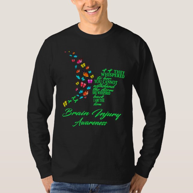 Brain Injury Warrior T Shirt (Framsida)