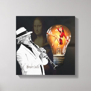 Brain Jazz Canvastryck
