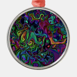 Brain Melt Ceramic Ornament