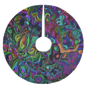 Brain Melt Julgransmatta Borstad Polyester