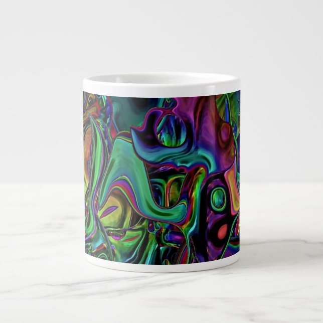 Brain Melt Jumbo Mugg (Framsidan)