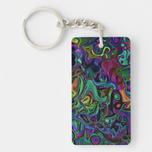 Brain Melt Keychain Nyckelring