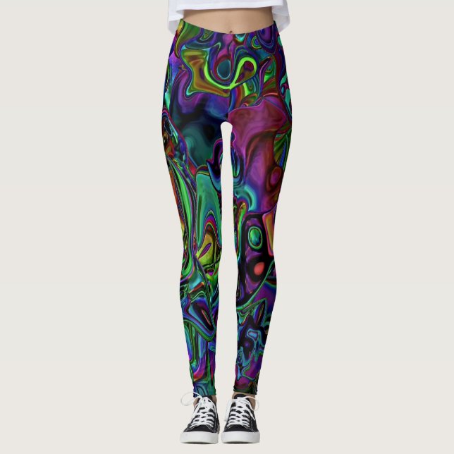 Brain Melt Leggings (Framsida)