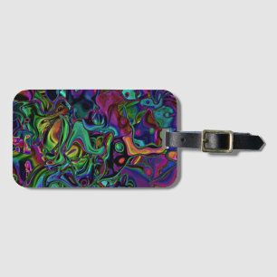 Brain Melt Luggage Tag Bagagebricka
