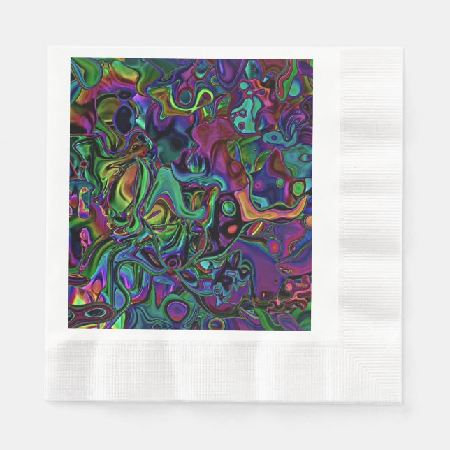 Brain Melt Papper Guest Towels Pappersservett (Framsidan)