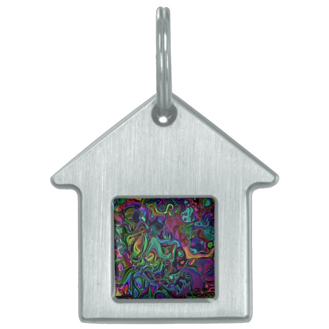 Brain Melt Pet ID-tagg ID-bricka Husdjur (Framsidan)