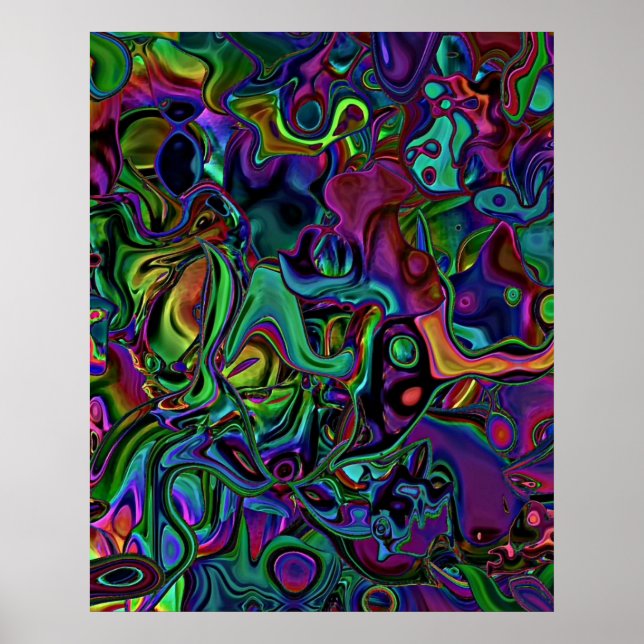 Brain Melt Poster (Framsidan)