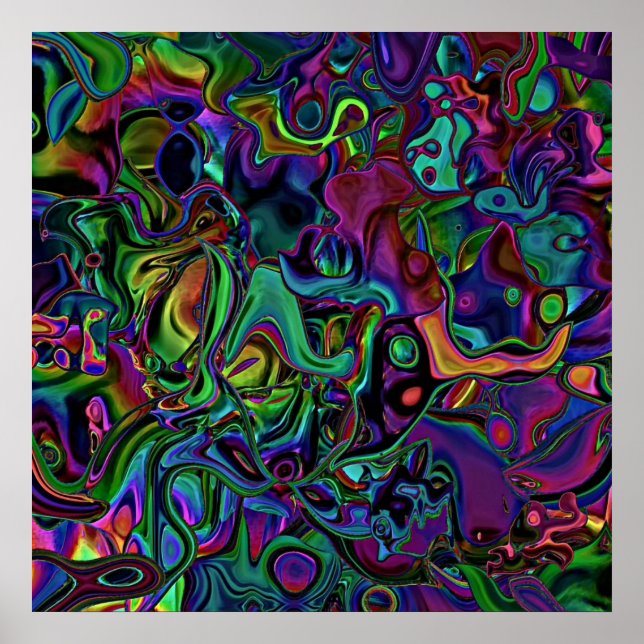 Brain Melt Poster (Framsidan)