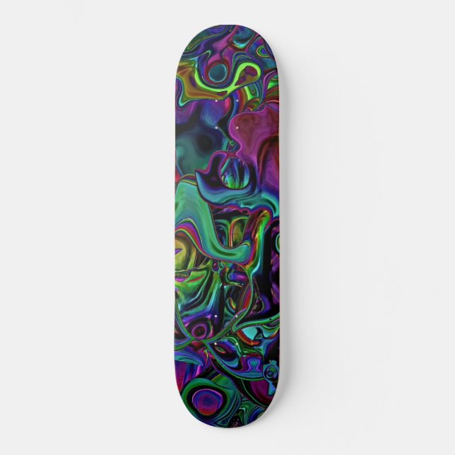 Brain Melt Skateboard (Framsida)