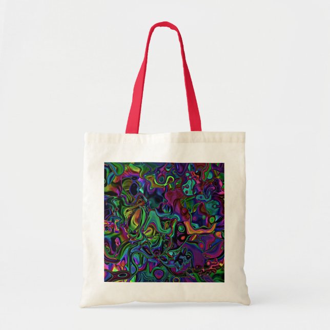 Brain Melt Tote Bag Tygkasse (Framsidan)