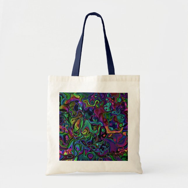 Brain Melt Tote Bag Tygkasse (Framsidan)