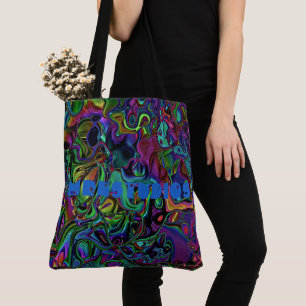 Brain Melt Tote Bag Tygkasse