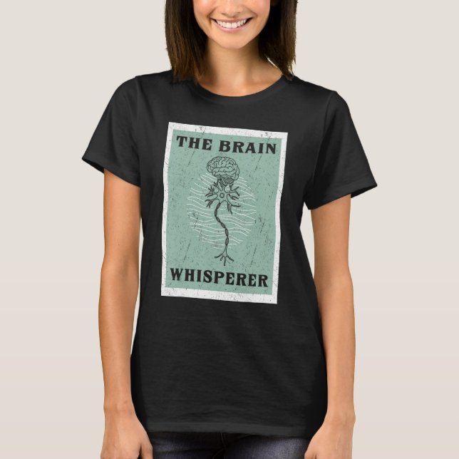 Brain neurons sciences neuroscience neurology anat t shirt (Framsida)