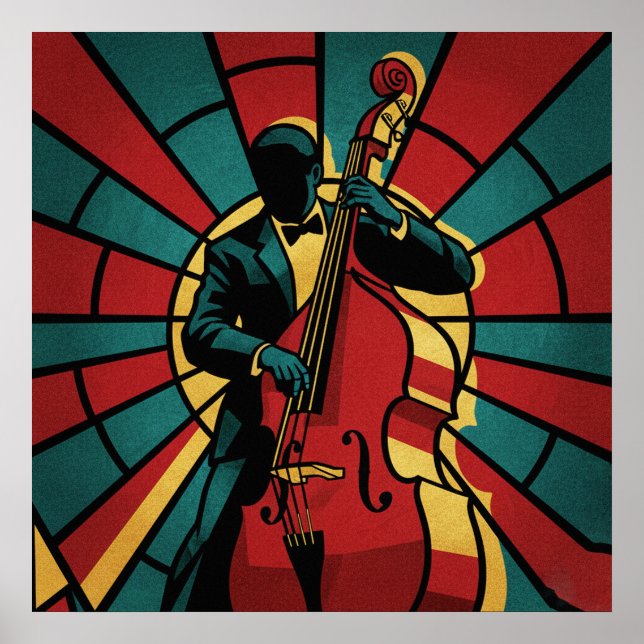 Brain Over Brawn Monkey Poster Funny Gym Nerd Wall (Framsidan)