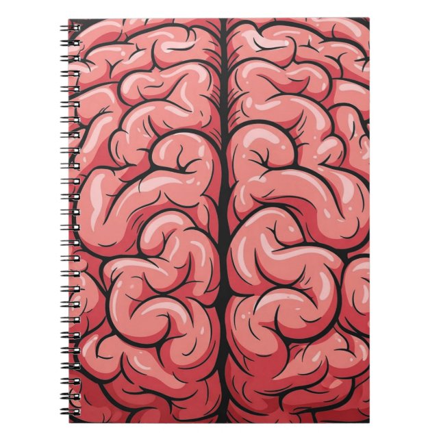 Brain Pattern Anteckningsbok (Framsidan)