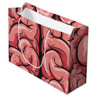 Brain Pattern Gift Bag 