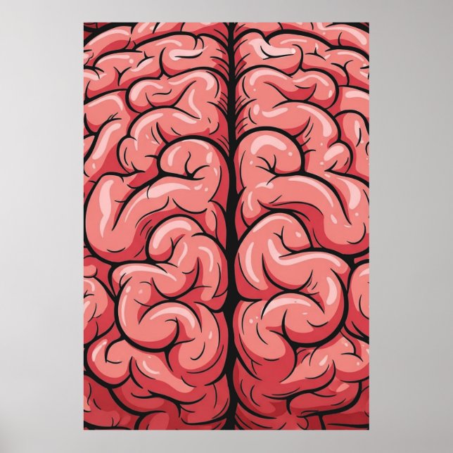 Brain Pattern Poster (Framsidan)