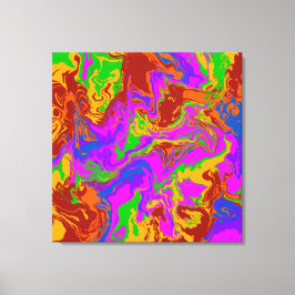 Brain Porridge in Abstrakt Canvastryck