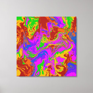 Brain Porridge in Abstrakt Canvastryck