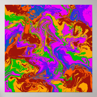 Brain Porridge in Abstrakt Poster