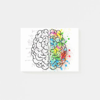 Brain Post-it Block