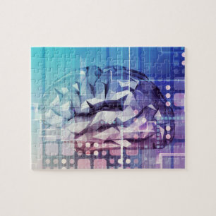 Brain-processor för ett mänskligt minnes- och mi pussel
