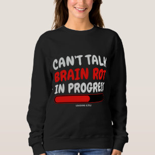Brain Rot Shirt För barn Brainrot Ord under året T