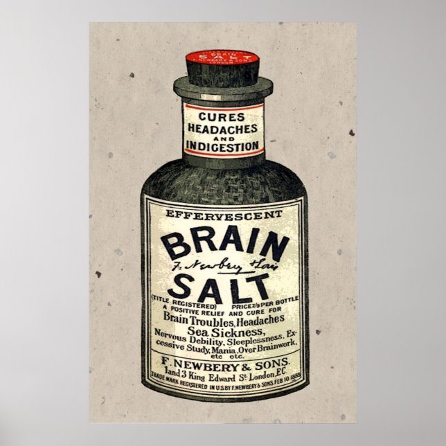 Brain Salt Poster (Framsidan)