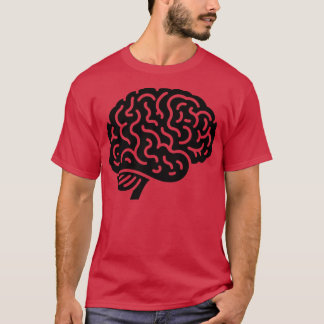 Brain Silhouette T Shirt