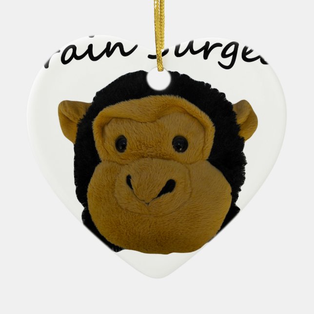 Brain Surgeon Julgransprydnad Keramik (Framsidan)