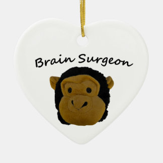 Brain Surgeon Julgransprydnad Keramik