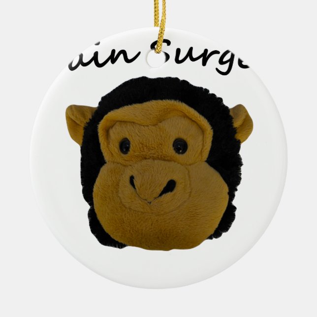 Brain Surgeon Julgransprydnad Keramik (Framsidan)