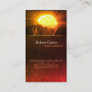 Brain Surgeon/Psykolog Private Clinic Mind B Visitkort