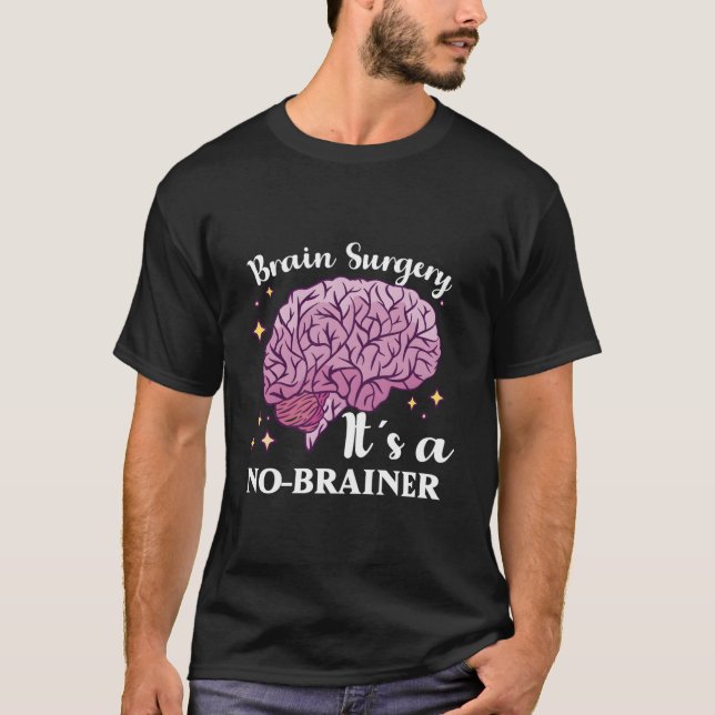 Brain Surgery Joke Brain Operation Traumatic Brain T Shirt (Framsida)