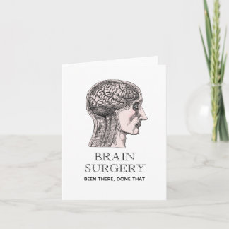 Brain Surgery Patient Get well Kort