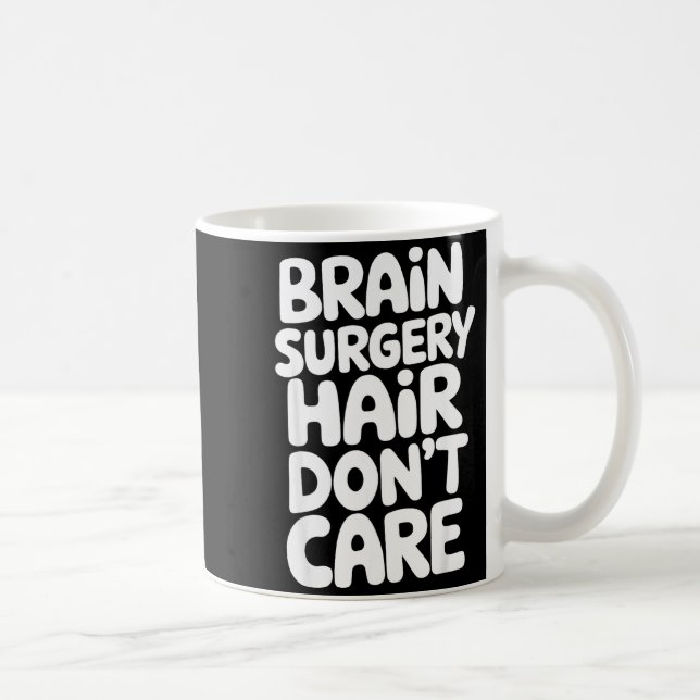 Brain Surgery Recovery Art For Men Women St Brain  Kaffemugg (Höger)