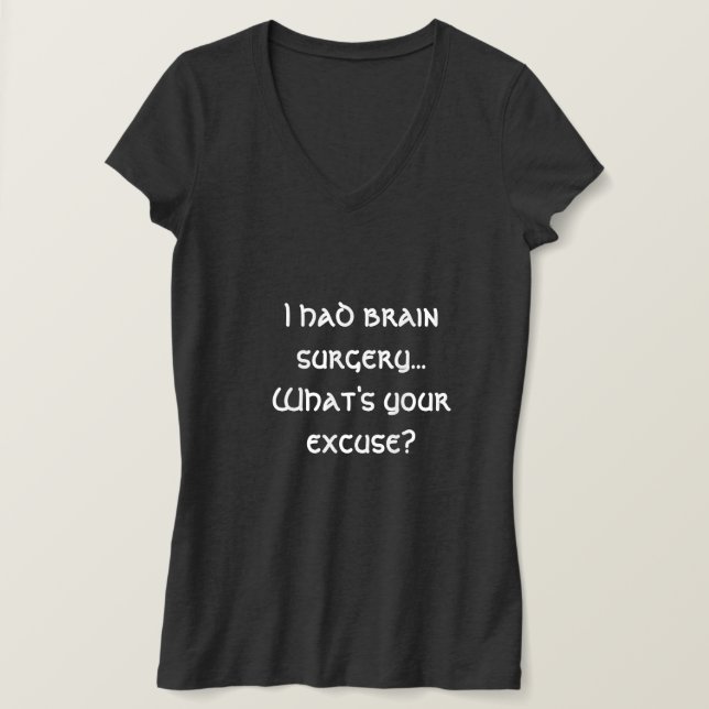 Brain Surgery TShirt Tee (Design framsida)