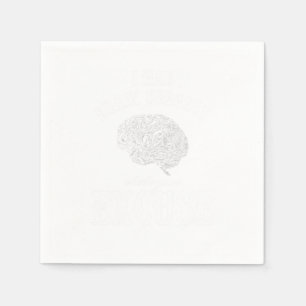 Brain Tumor Awareness Gift jag hade hjärnkirurgi W Pappersservett