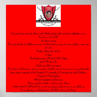 Brain Tumor Benefit Poster