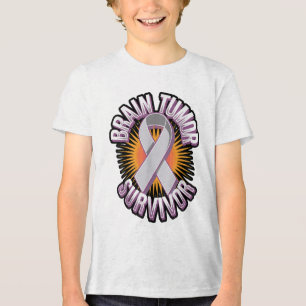 Brain Tumor Survivor fold Awareness _1 T Shirt