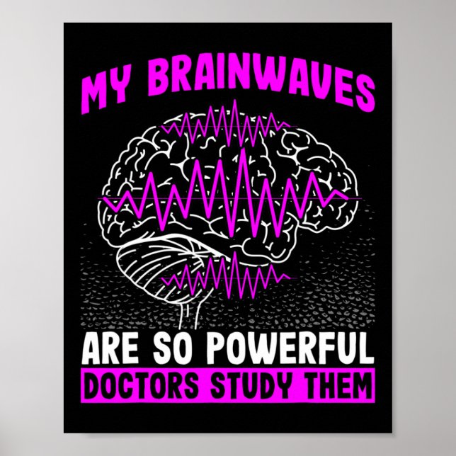Brain Vinkarare är så kraftfull Läkare att studera Poster (Framsidan)