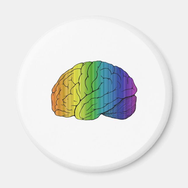 Brainbow Magnet (Framsidan)