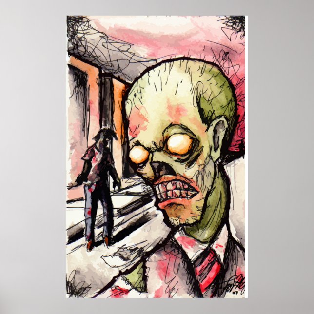 "Braineaters" Poster (Framsidan)