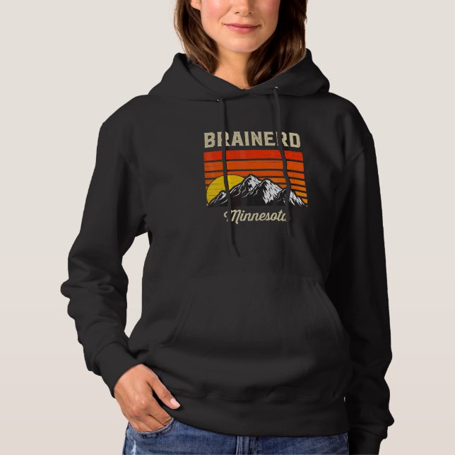 Brainerd Minnesota Hometown City State Usa T Shirt (Framsida)
