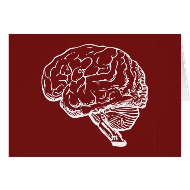 Brainiac Hälsningskort (Framsidan Horizontal)