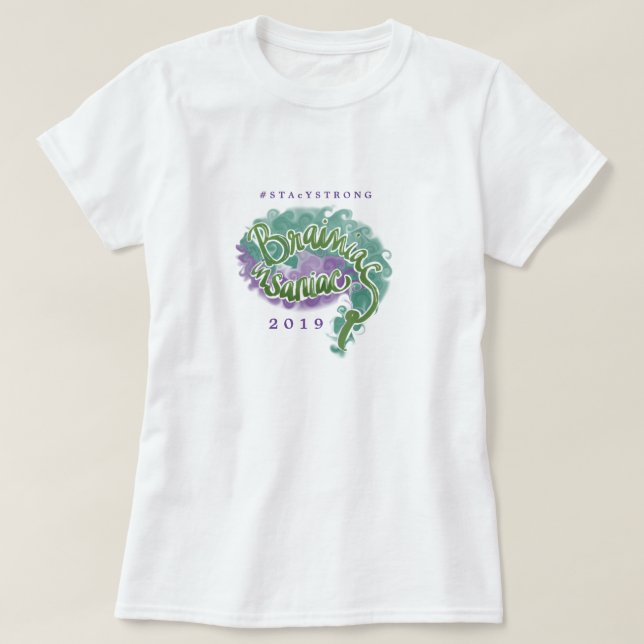 Brainiac Insaniac lagtshirt T Shirt (Design framsida)