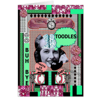 BRAINLADY CARD-TOODLES HÄLSNINGSKORT