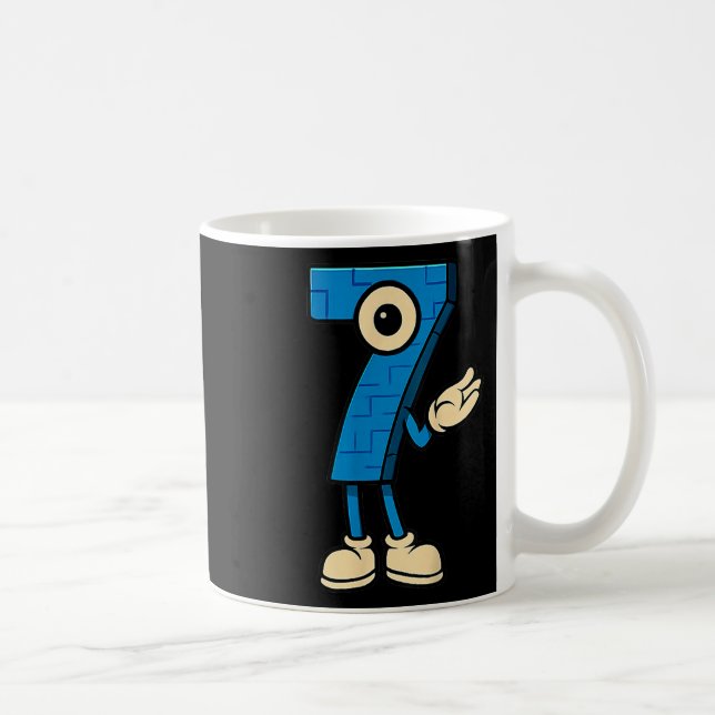 Brainrot 67 Sex Sju 6 7 Meme Anpassad  Kaffemugg (Höger)
