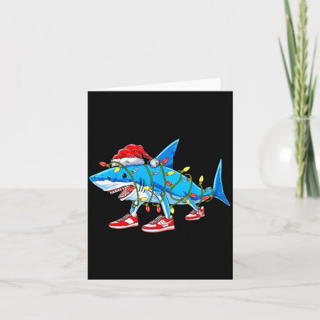 Brainrot Christmas Slang Gen Z Gen Alpha Meme Shar Kort (Framsida)